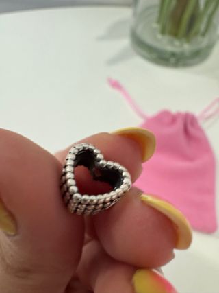 Charm Pandora Corazón Plata