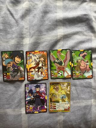 Pack 5 cartas Clara Inazuma Eleven