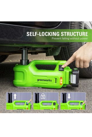 Gato hidráulico Greenworks