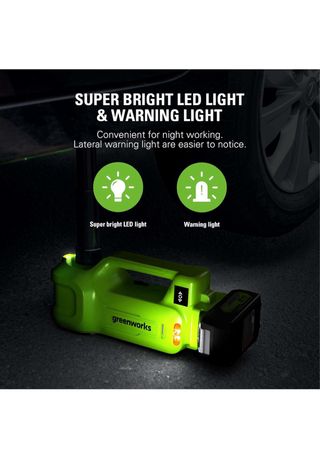 Gato hidráulico Greenworks