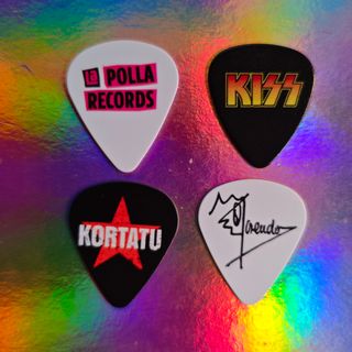 4 púas de guitarra