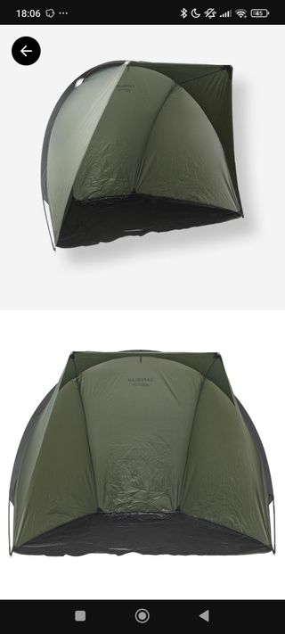 Refugio pesca Decathlon