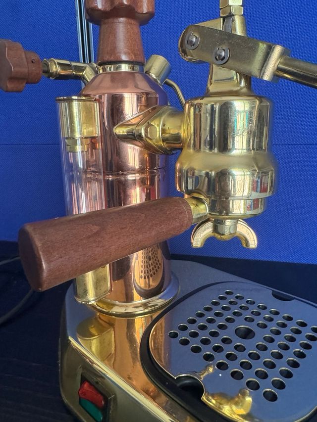 Macchina Caffè Leva La Pavoni Oro
