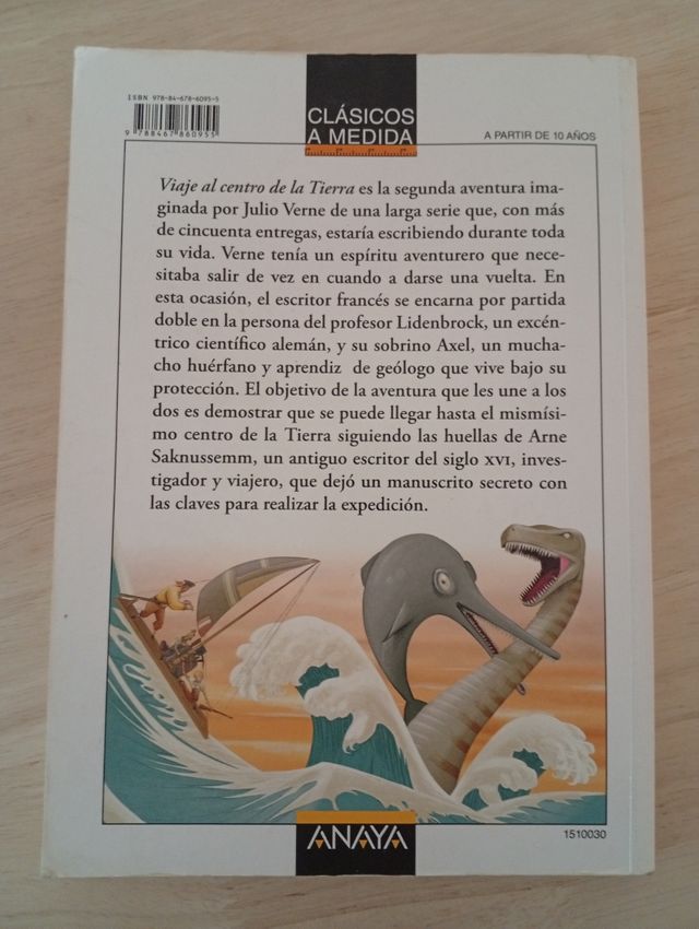 Viaje al centro de la Tierra (Clásicos a Medida...
