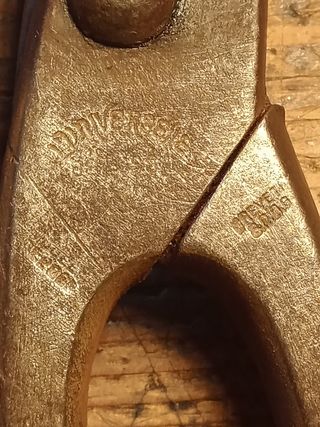 Forbici antiche taglia lamiera brevet l' universel