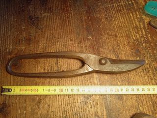 Forbici antiche taglia lamiera brevet l' universel