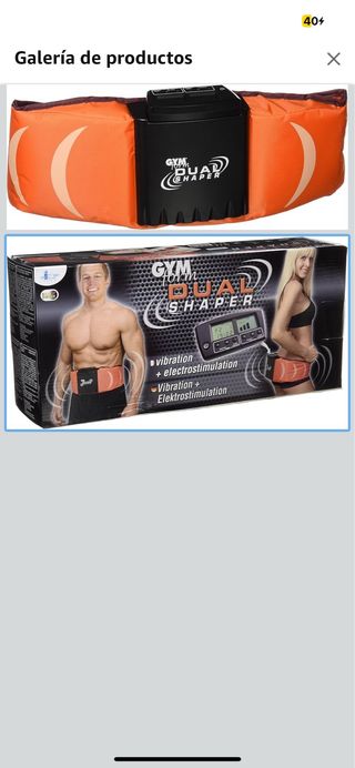 Gym Form Dual Shaper Cinturón Adelgazante