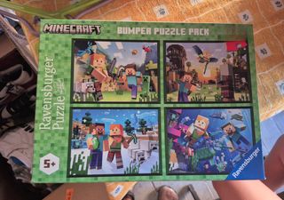 Puzzle Ravensburger Minecraft Bumper Pack 5+