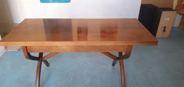 Mesa de centro plegable de madera