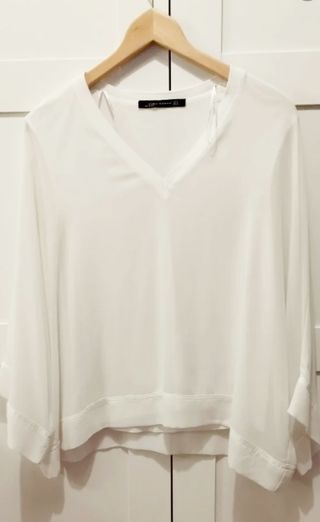 Camisa blanca Zara