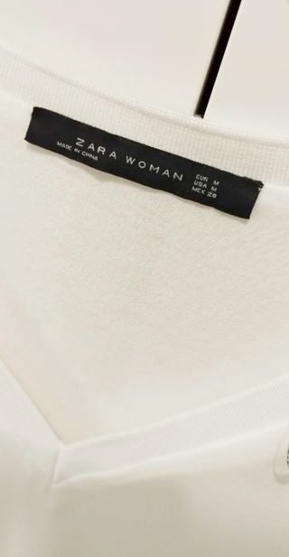 Camisa blanca Zara