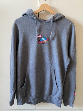 Sudadera DGK gris con capucha Talla S