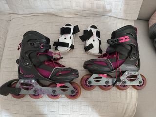 Patines Oxelo con protecciones