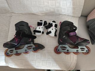 Patines Oxelo con protecciones