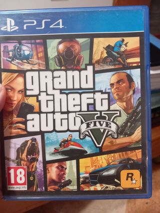 Juego PS4 Grand Theft Auto V