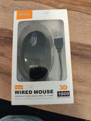 Ratón USB MTK K3100 Negro