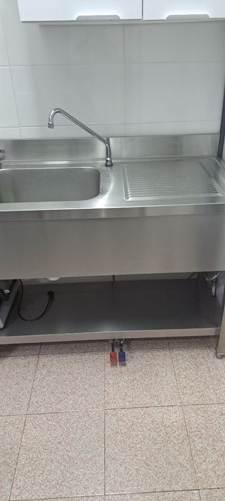 Lavaplatos de acero inoxidable