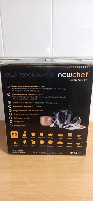 ROBOT DE COCINA Y OLLA PROGRAMABLE