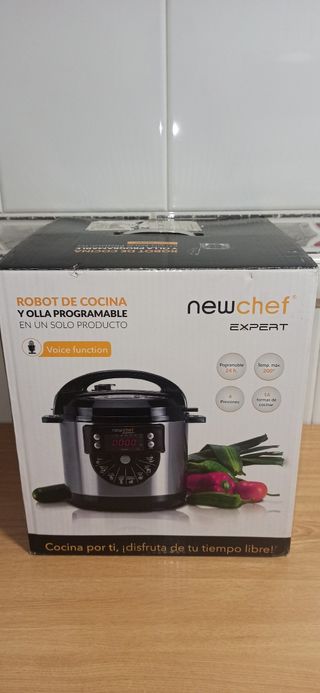 ROBOT DE COCINA Y OLLA PROGRAMABLE