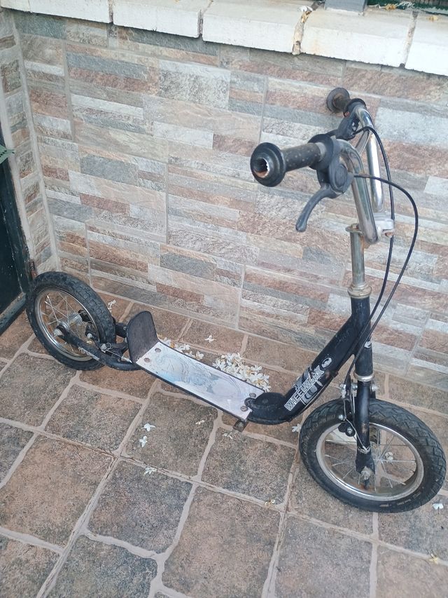Patinete tipo bicicleta