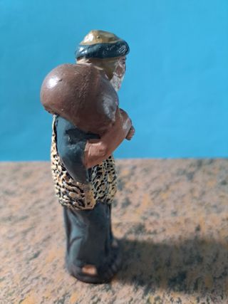 Figura Belén pastor con saco