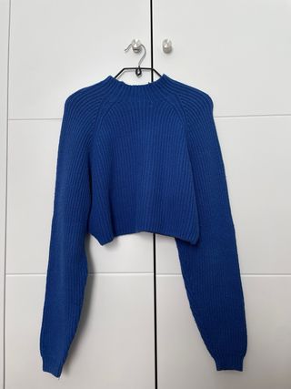 Jersey Hollister Azul Eléctrico