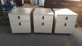 Cajón de oficina blanco