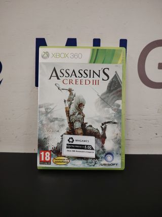 Assassin's Creed III Xbox 360