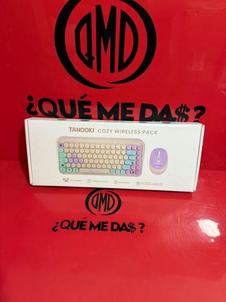 Tanooki Cozy Wireless Pack Teclado y Ratón