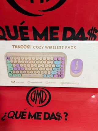 Tanooki Cozy Wireless Pack Teclado y Ratón