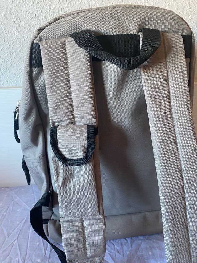 Mochila Real Madrid Gris