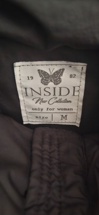 Chaqueta acolchada INSIDE negra talla M