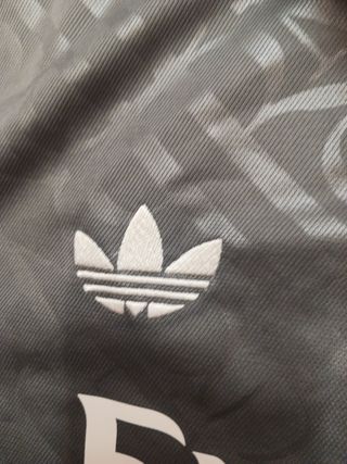 Camiseta Real Madrid Adidas Gris Talla XL