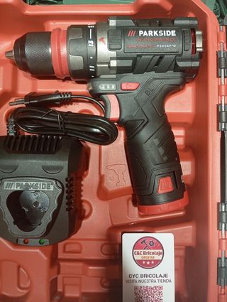 Taladro percutor atornillador Parkside PSBSAP 12