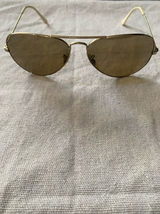 Gafas de Sol Ray-Ban Aviator Dorado Marrón