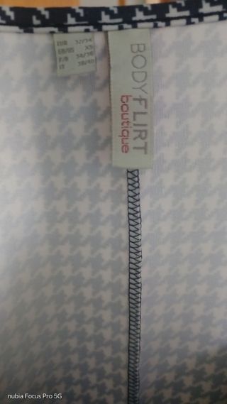 Vestitino fantasia pied de poule