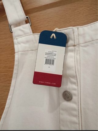 Mono Blanco Tommy Jeans Peto