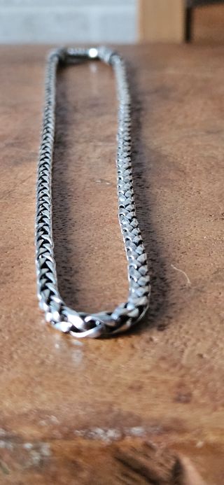 Collana snake in argento