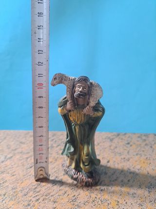 Figura Belén Pastor con Oveja
