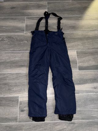 Pantalón de esquí infantil con tirantes
