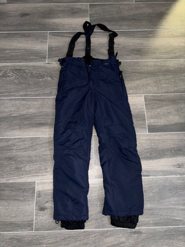 Pantaloni da sci per bambini con cinturini