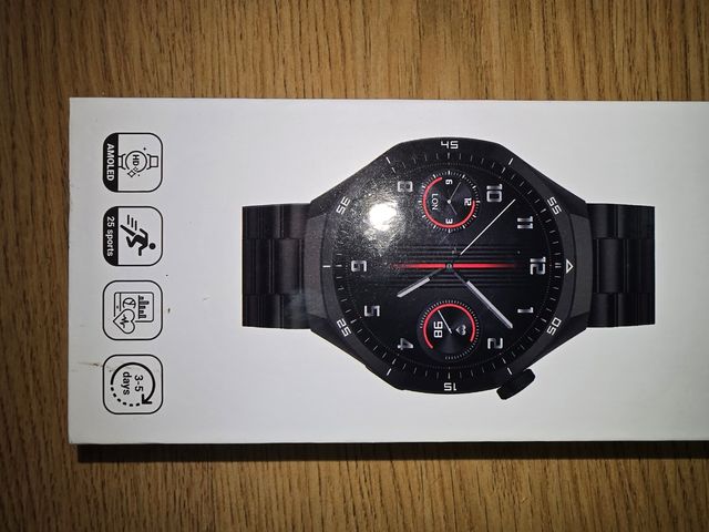 Smartwatch Walter correa metal negro/plateado