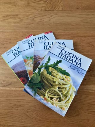 4 libri "Il meglio della cucina italiana"