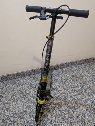Patinete plegable con freno