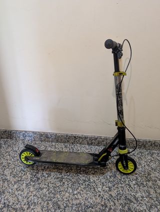 Patinete plegable con freno