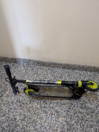 Patinete plegable con freno