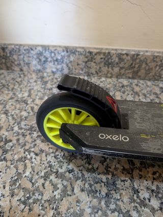 Patinete plegable con freno