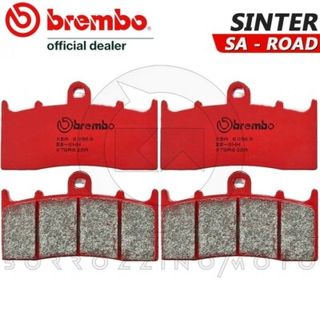 Kit 4 Pastillas Freno Brembo Moto Delanteras