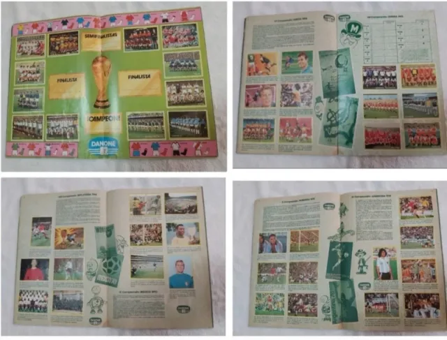 Lote 2 Álbums cromos Chocolates torras y Danone 82