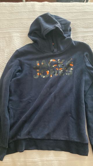 Sudadera Jack & Jones Azul Camuflaje
